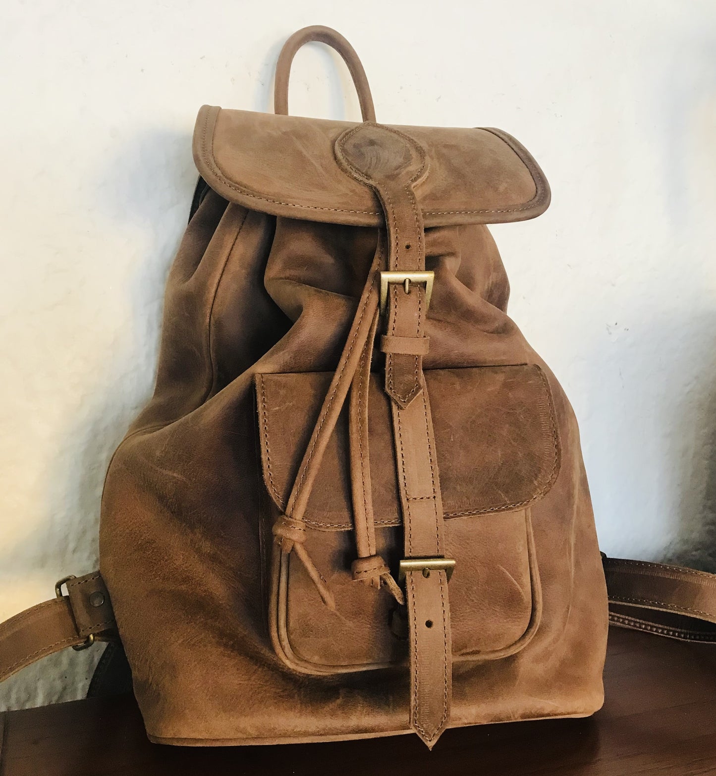 DB Backpack - choc brown (in stock)