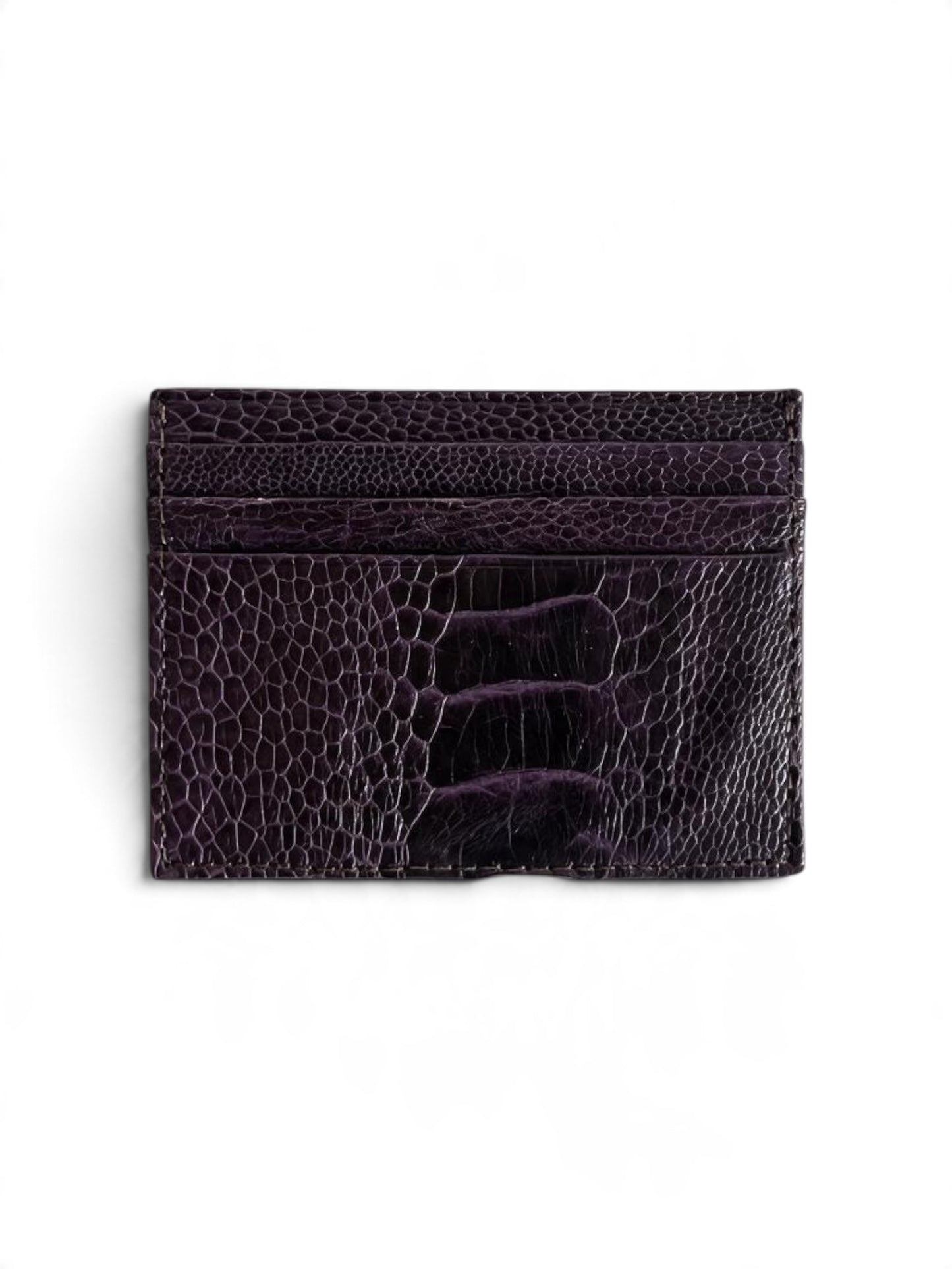 Ostrich Shin Card wallet (Ready to ship)