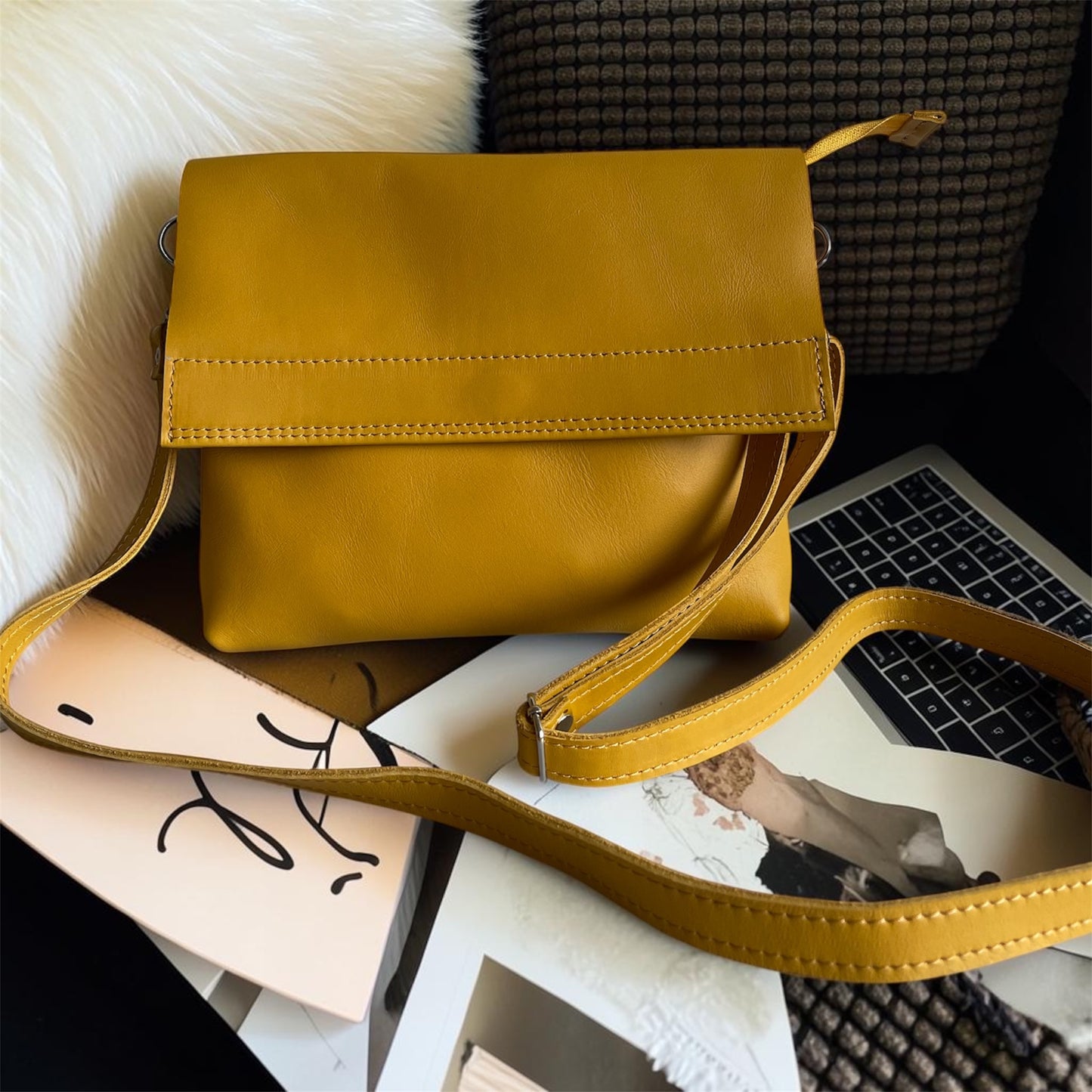 Everyday clutch/sling bag (Ready to ship)