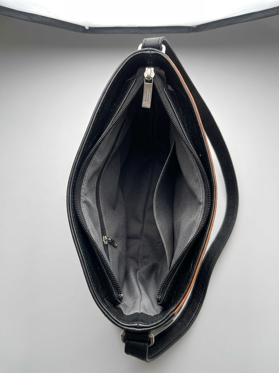 Strata genuine leather crossbody - (Ready to ship)
