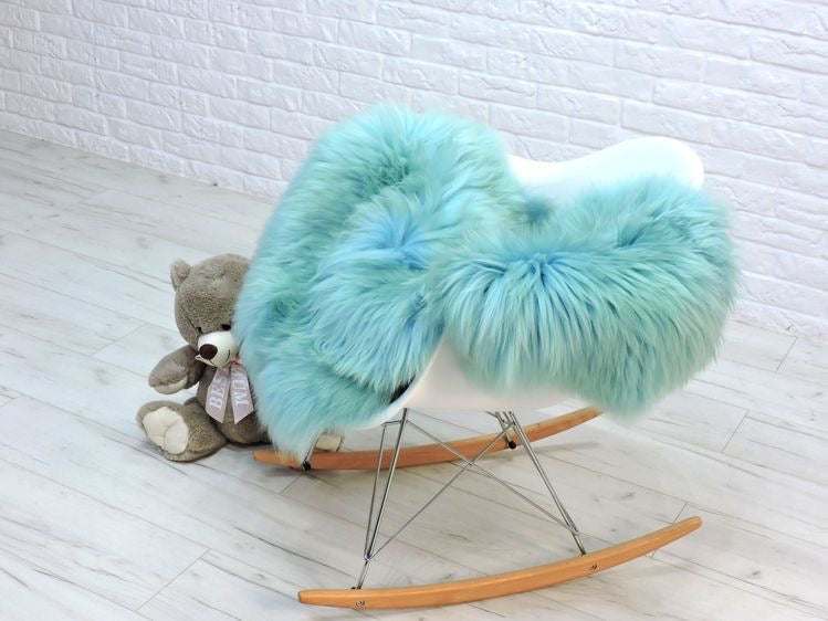 Sheepskin - dyed blue (limited stock)