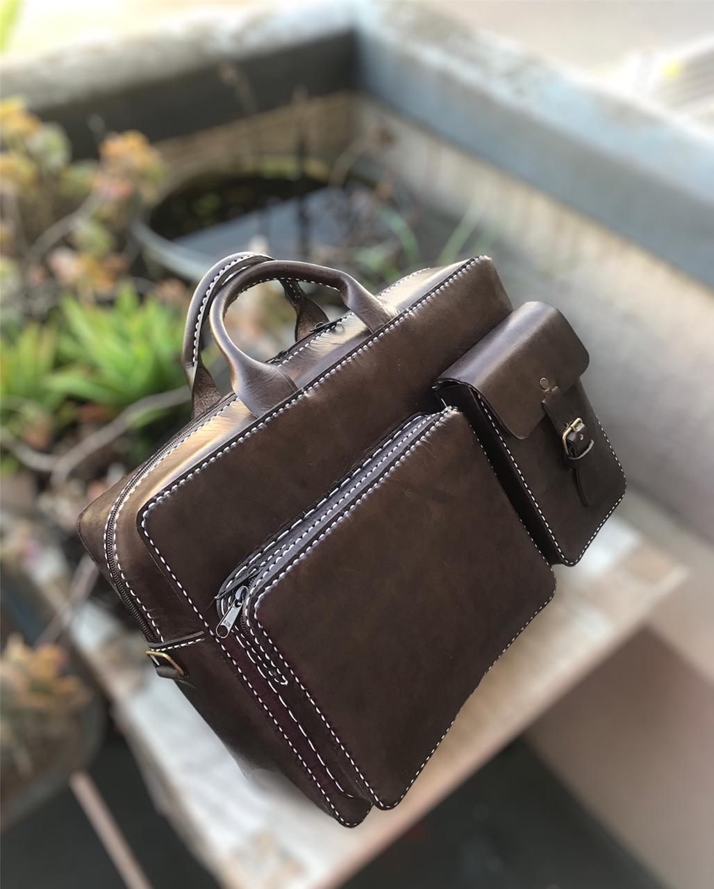 Genuine Leather laptop/travel bag – NaniTa & Co